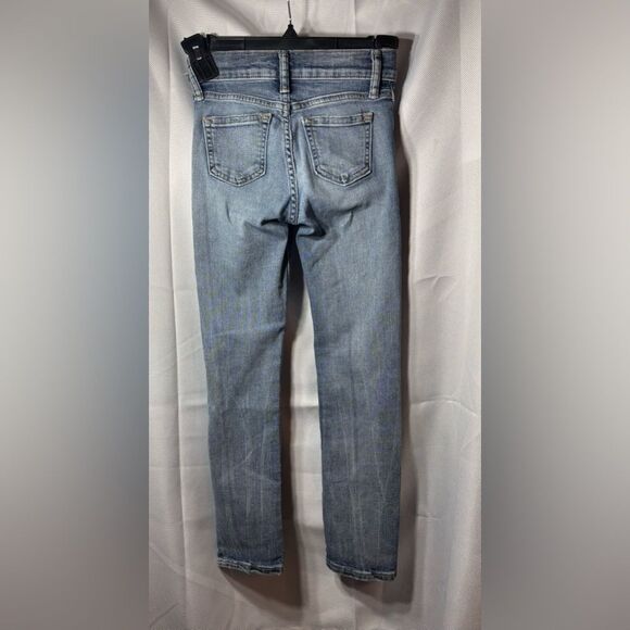 Kids Jeans EPC Old Navy Adjustable Waistband Distressed Size 7 Slim - Picture 3 of 5